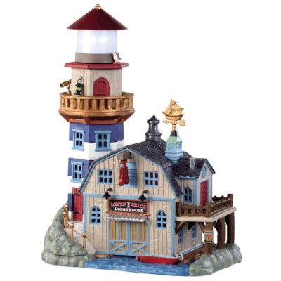 Lemax Village Lobster Shack Lighthouse Lighted Building 95484