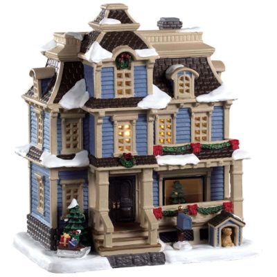 Lemax Village Lawson Residence Lighted Building 95500