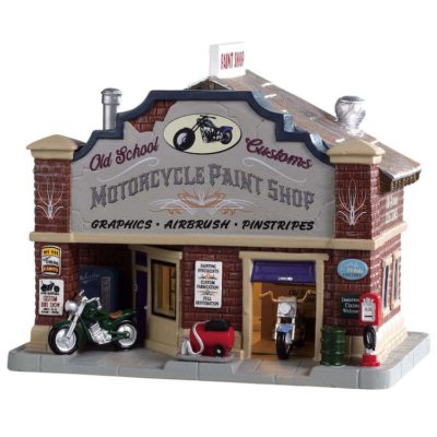 Lemax Village Old School Customs Lighted Building 95544