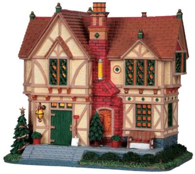 Lemax Village Tudor Cottage Lighted Building 95842