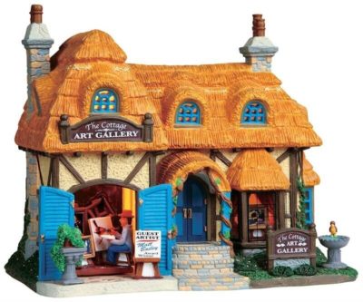 Lemax Village The Cottage Art Gallery Lighted Building 95853