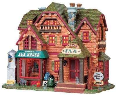 Lemax Village Aspen Inn & Ale House Lighted Building 95859