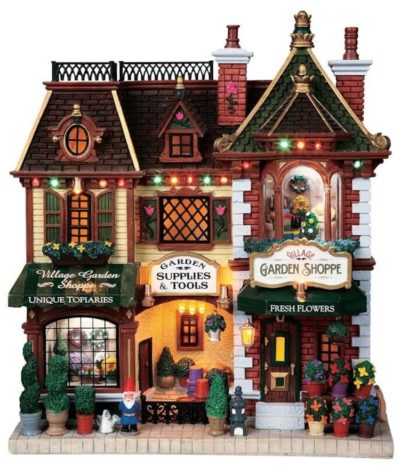 Lemax Village Village Garden Shoppe Lighted Building 95892