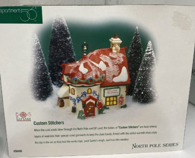 Dept 56 Custom Stitchers North Pole Series 56400