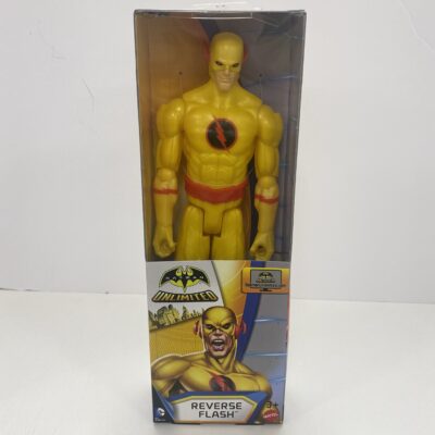 2015 Mattel Reverse Flash 12" DC BATMAN UNLIMITED Action Figure DNC09
