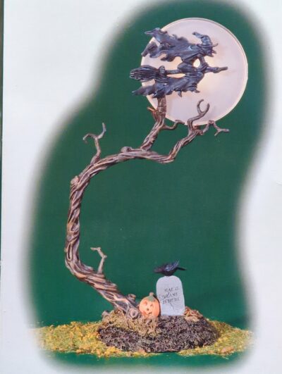 Dept 56 Witch by the light of the Moon Snow Village Halloween Series 52879
