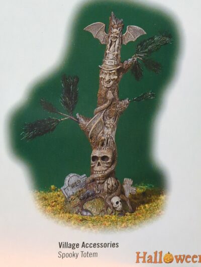 Dept 56 Spooky Totem Snow Village Halloween Series 53063