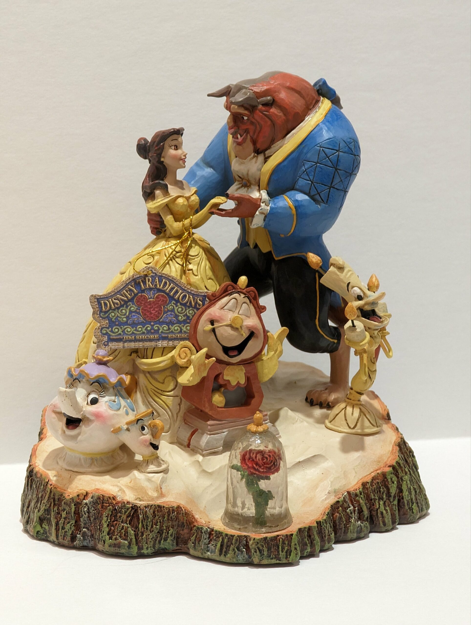 Enesco Disney Traditions by Jim Shore “Tale as Old as Time” Beauty and the  Beast Figurine 4031487 - Treasure Trove Collectibles & Marketplace