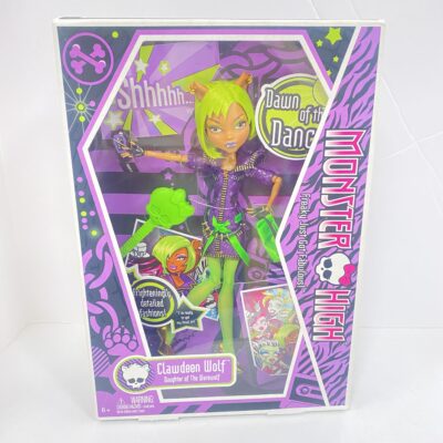 Monster High 1st Wave Clawdeen Wolf Dawn Of The Dance Doll Mattel Nrfb