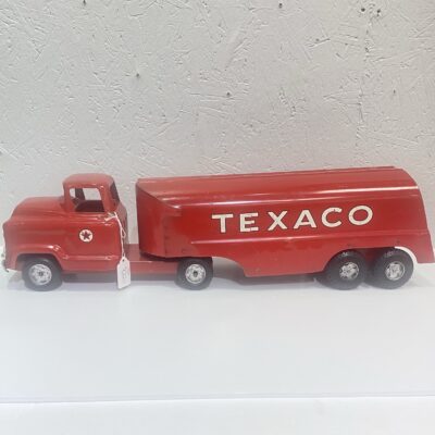 Vintage 1950’s Buddy L Pressed Steel Texaco Oil Tanker Truck 24in Rare