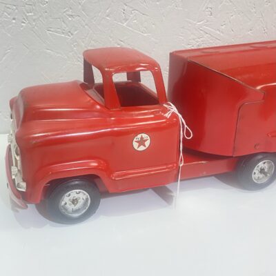 Vintage 1950’s Buddy L Pressed Steel Texaco Oil Tanker Truck 24in Rare - Image 2