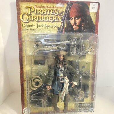 Disney Parks Pirates of the Caribbean Captain Jack Sparrow Action Figure Toy