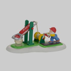 Dept 56 Coca-Cola “bottle cap tester” Coke North Pole Series 4058083
