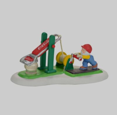 Dept 56 Coca-Cola “bottle cap tester” Coke North Pole Series 4058083