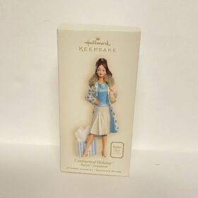 Hallmark keepsake Continental Holiday Barbie Ornament