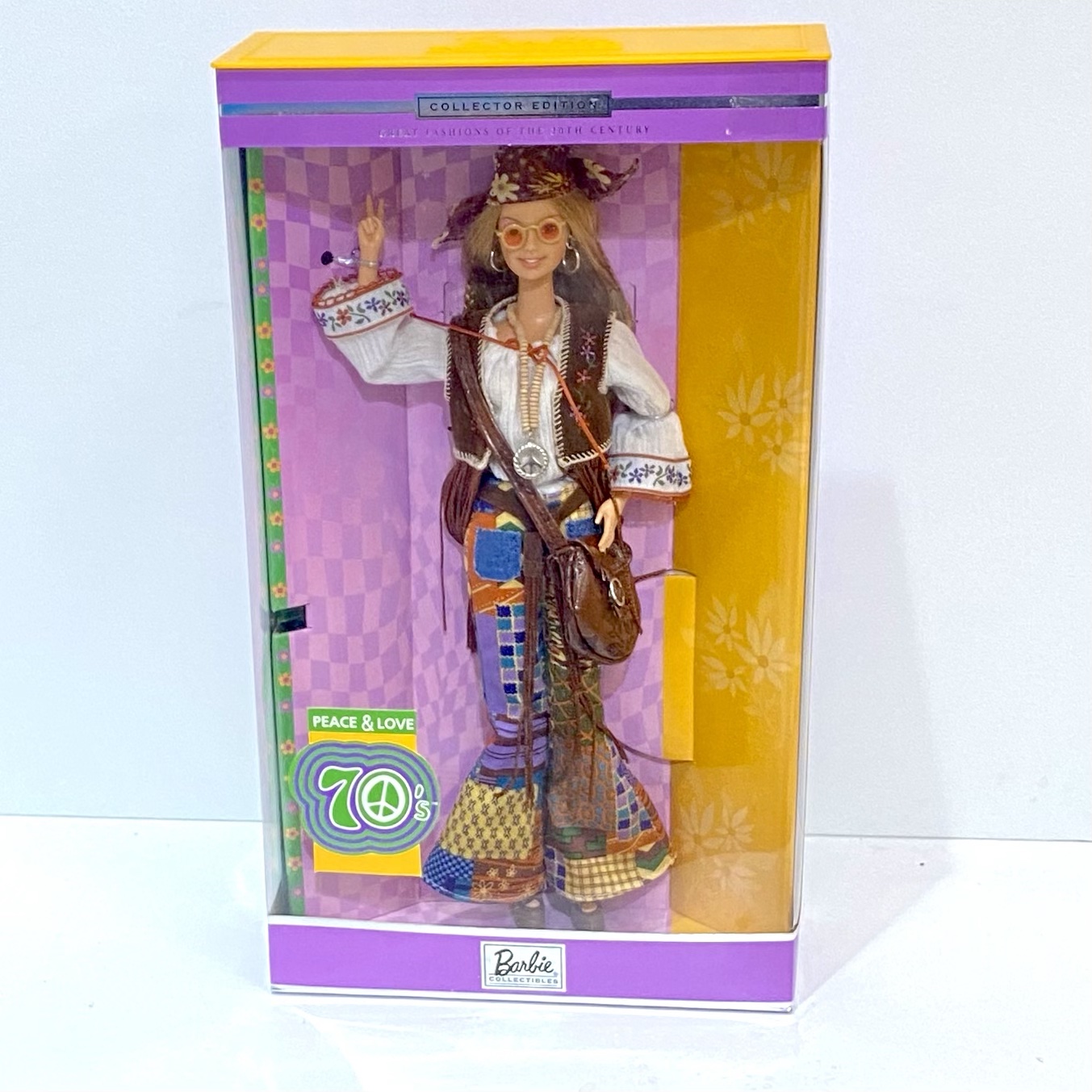 Mattel Peace and Love 70's Barbie Doll 2000 Collectors Edition NOS 27677