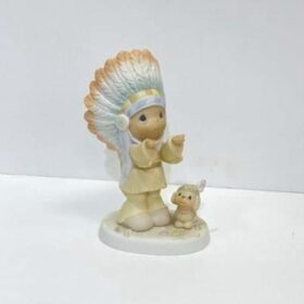 Precious Moments The Lord Is Our Chief Inspiration Figurine SIGNED Sam 204862