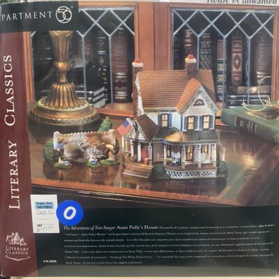 Dept 56 Literary Classics Tom Sawyer Aunt Polly’s House Village 58600