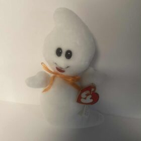 Ty Beanie Baby Spook the Ghost MWMT Stuffed Plush 4090