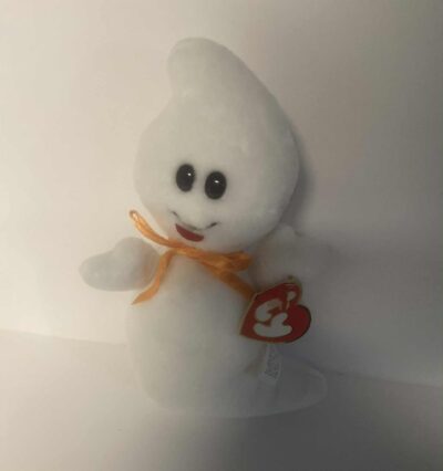 Ty Beanie Baby Spook the Ghost MWMT Stuffed Plush 4090