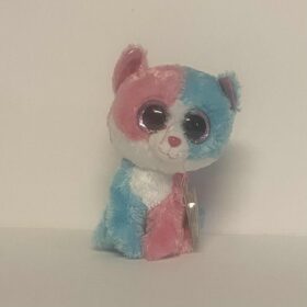 Ty Beanie Boo Fiona the Cat Stuffed Plush Justice Exclusive MWMT