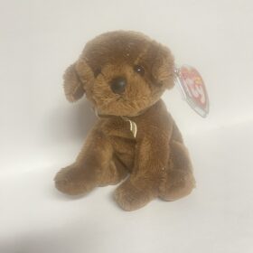 Ty Beanie Baby Diggidy the Dog MWMT Stuffed Plush Toy
