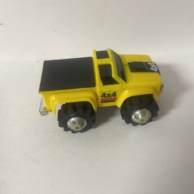 Rare Vtg 1981 Ljn Toys Rough Riders 4x4 Yellow Truck Stomper