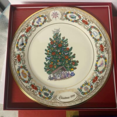 Lenox Christmas Trees Around the World Collector Plate - Annual 1999 Mexico - Image 2