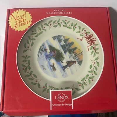 Lenox Christmas Lenox Annual Holiday Collector’s Plate “23rd in the Series” 2013