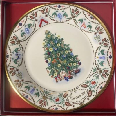 Lenox Christmas Trees Around the World Collector Plate - Annual 2000 Sweden