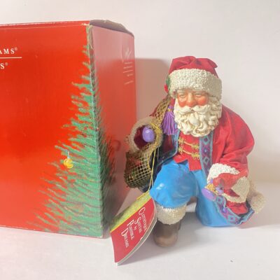 Possible Dreams CLOTHTIQUE Woodland Santa 805050 RARE