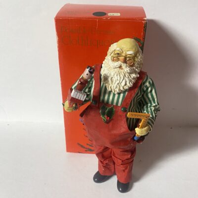 Possible Dreams CLOTHTIQUE Carpenter Santa 713033