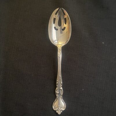 Reed & Barton Savannah Sterling Silver Flatware Pierced Table Spoon