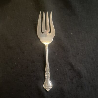 Reed & Barton Savannah Sterling Silver Flatware Cold Meat Serving Fork