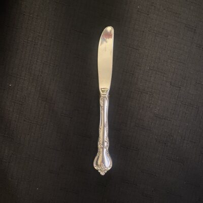 Reed & Barton Savannah Sterling Silver Flatware Modern Hollow Youth Butter Knife Spreader