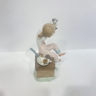 LLADRO “Pick Of The Litter” Porcelain Figurine 07621 MIB - Image 2