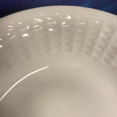 Wedgwood Nantucket Geo Davis Basket Weave Soup Salad Cereal 7” Bowl Set 4 England 1986 NM-M - Image 4