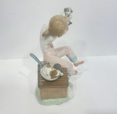 LLADRO “Pick Of The Litter” Porcelain Figurine 07621 MIB - Image 4
