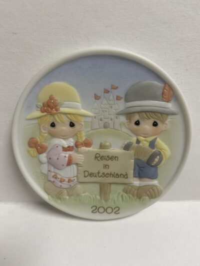 Precious Moments Reisen In Deutschland Germany Medallion SIGNED 110270 RARE