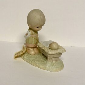1978 Precious Moments Come Let Us Adore Him Original 21 SIGNED Sam E2011