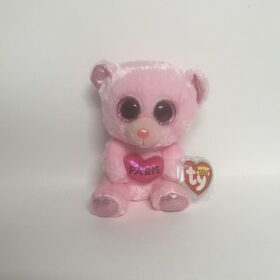RARE Ty Beanie Boo Paris France Exclusive Stuffed Plush MWMT