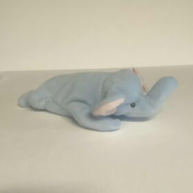 RARE Ty Beanie Baby Peanut the Elephant Stuffed Plush MWMT 4062