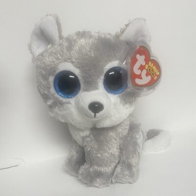 Ty Beanie Baby Warrior Gray Wolf Great Wolf Lodge Exclusive Stuffed Plush MWMT - Image 2