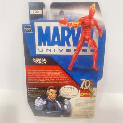 Marvel Universe Human Torch 70 Years Marvel Comics 5D3 Action Figure NEW - Image 2