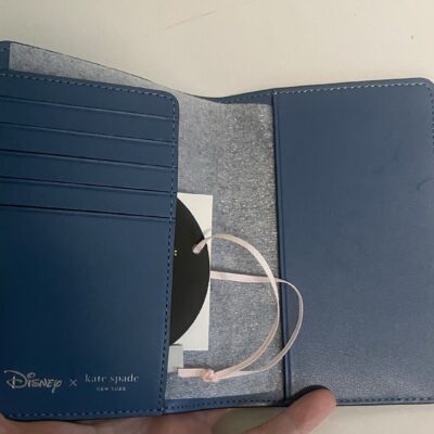 Disney Kate Spade New York Alice in Wonderland Passport Cover / Bifold Wallet NEW - Image 2