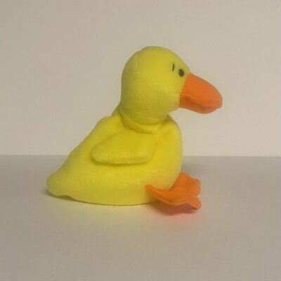 Ty Beanie Babies Quackers Duck Stuffed Plush MWMT 4024 - Image 3