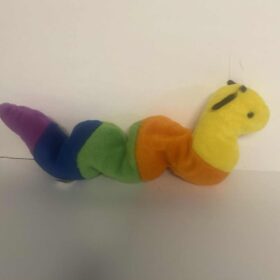 RARE Ty Beanie Babies Inch worm Stuffed Plush MWMT 4044