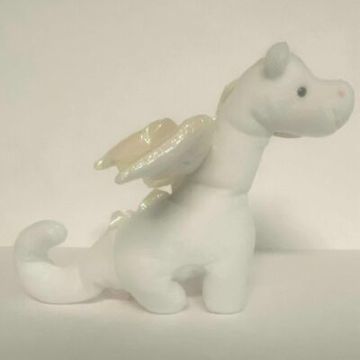RARE Ty Beanie Babies Magic the Dragon Stuffed Plush MWMT 4088