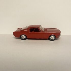 AMT 1965 Ford Mustang Fastback PROMO MODEL Red Diecast CAR