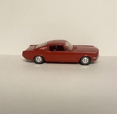 AMT 1965 Ford Mustang Fastback PROMO MODEL Red Diecast CAR